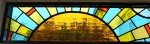 Sunrise stained glass detail